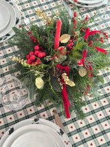 Centro de mesa navideño