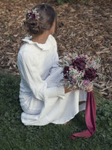 Ramo de Novia Burgundy