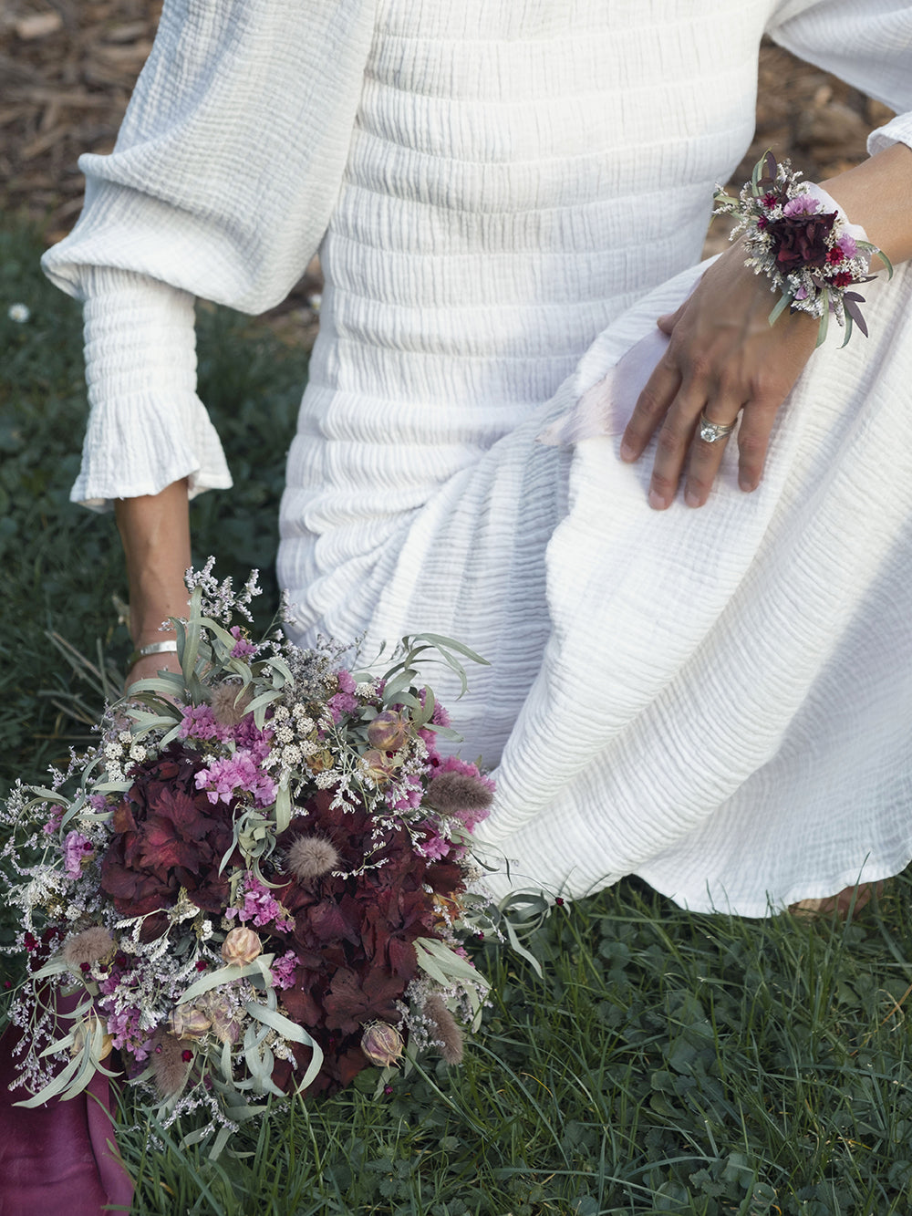 Ramo de Novia Burgundy – Polen, image size:1000x1333